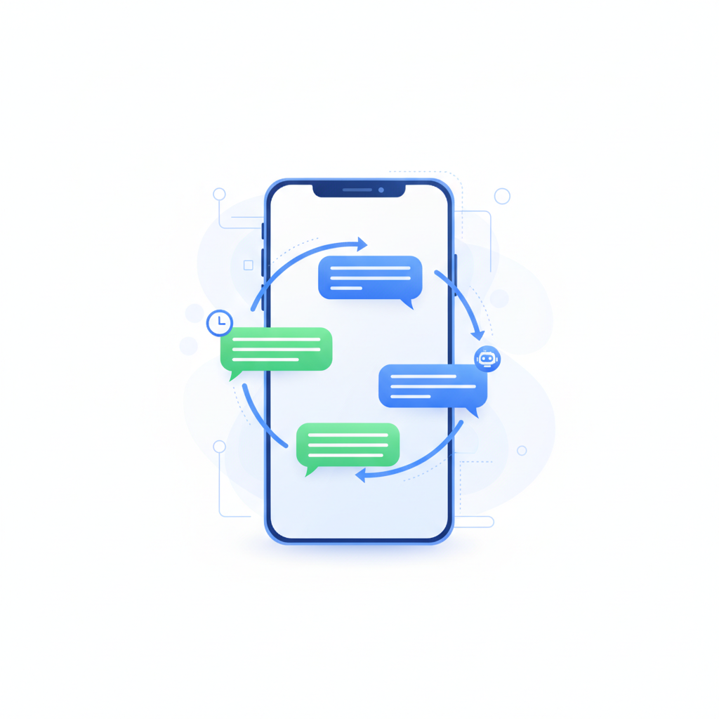 Configuración de respuestas automáticas en WhatsApp Business con diferentes niveles de automatización