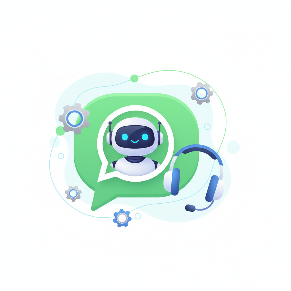 Chatbot de WhatsApp respondiendo a un cliente