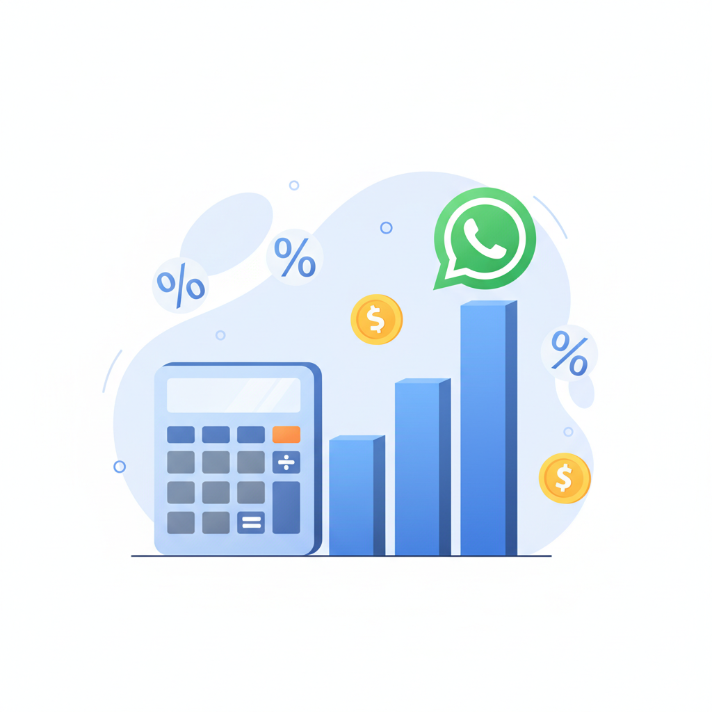 Gráfica mostrando el retorno de inversión de WhatsApp Business API comparado con canales tradicionales