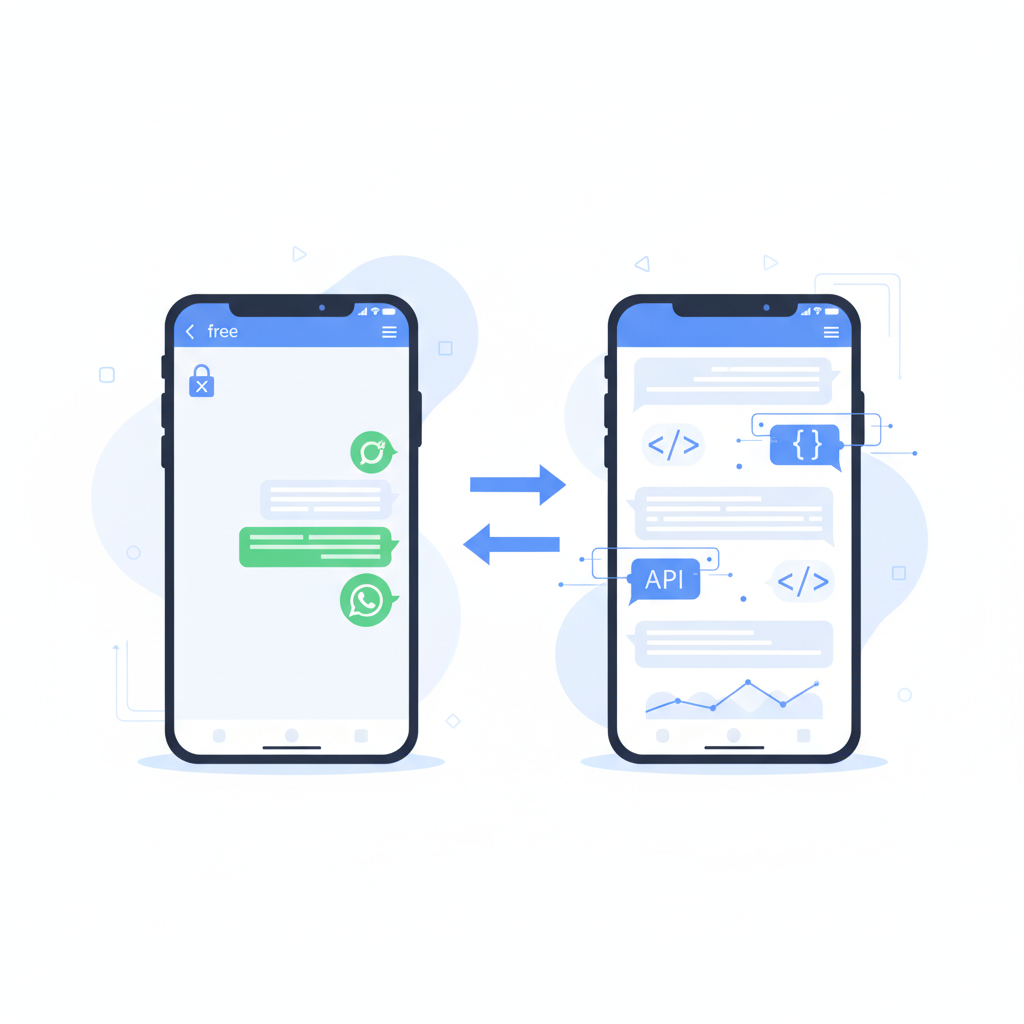 Comparación entre WhatsApp Business y WhatsApp Business API